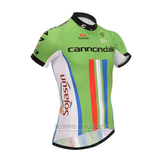 2014 Fahrradbekleidung Cannondale Champion Nuova Zelanda Trikot Kurzarm und Tragerhose - zum Schließen ins Bild klicken